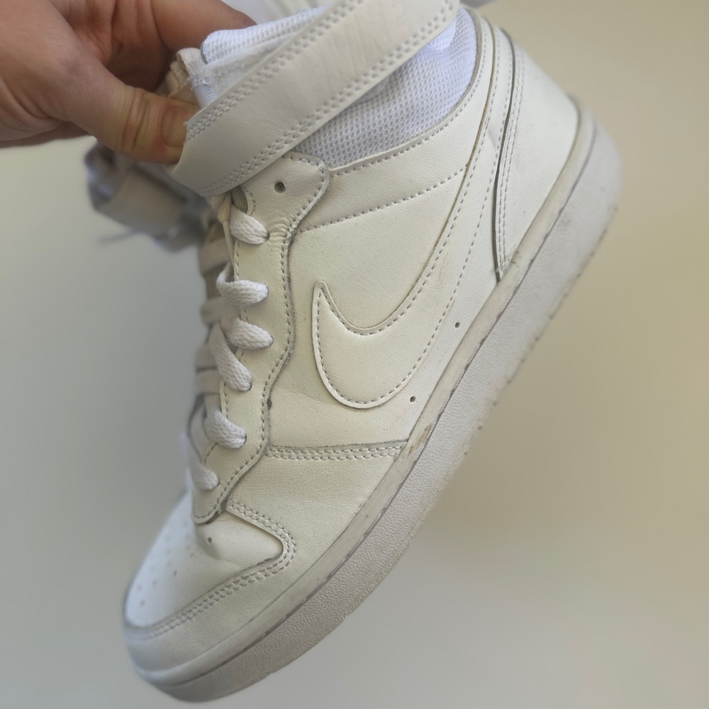 Nike White High-Top Sneakers